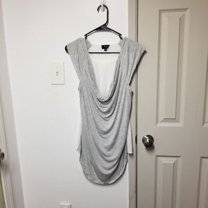 Nwot Fate cap sleeve draped top